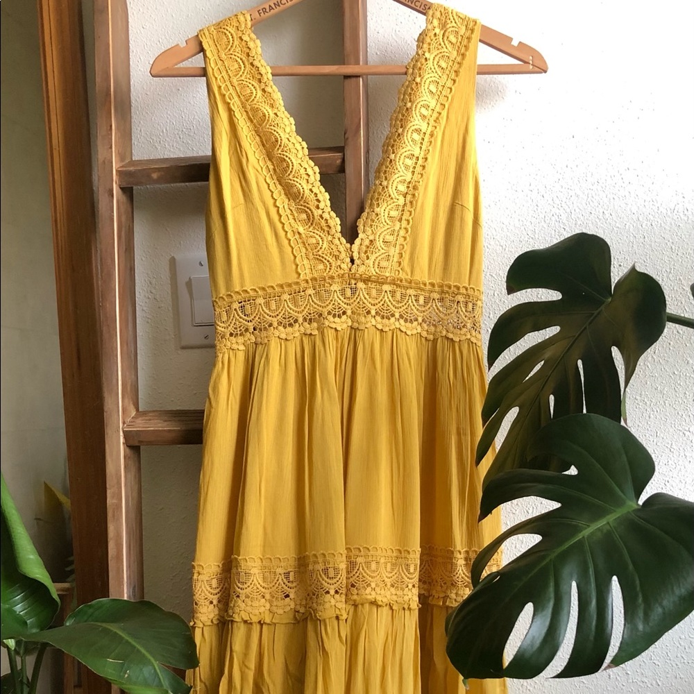 BOHO Floor Length Dress